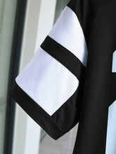 Women's Solid Color Patchwork Crew Neck Short Sleeve Numeric Print Casual Top